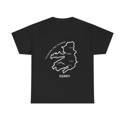 Kerry Unisex Heavy Cotton T-Shirt Black Edition