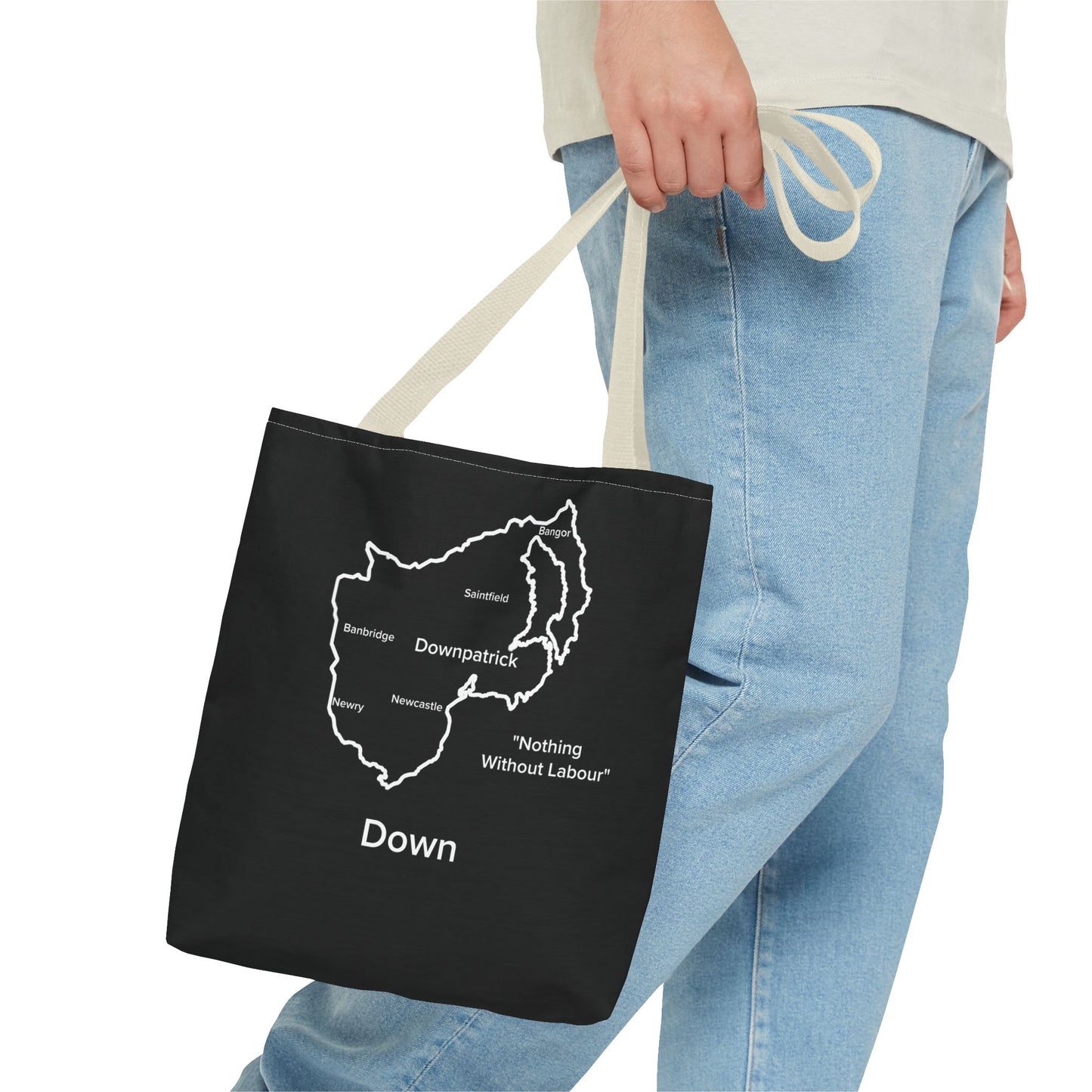Down Tote Bag Black Edition