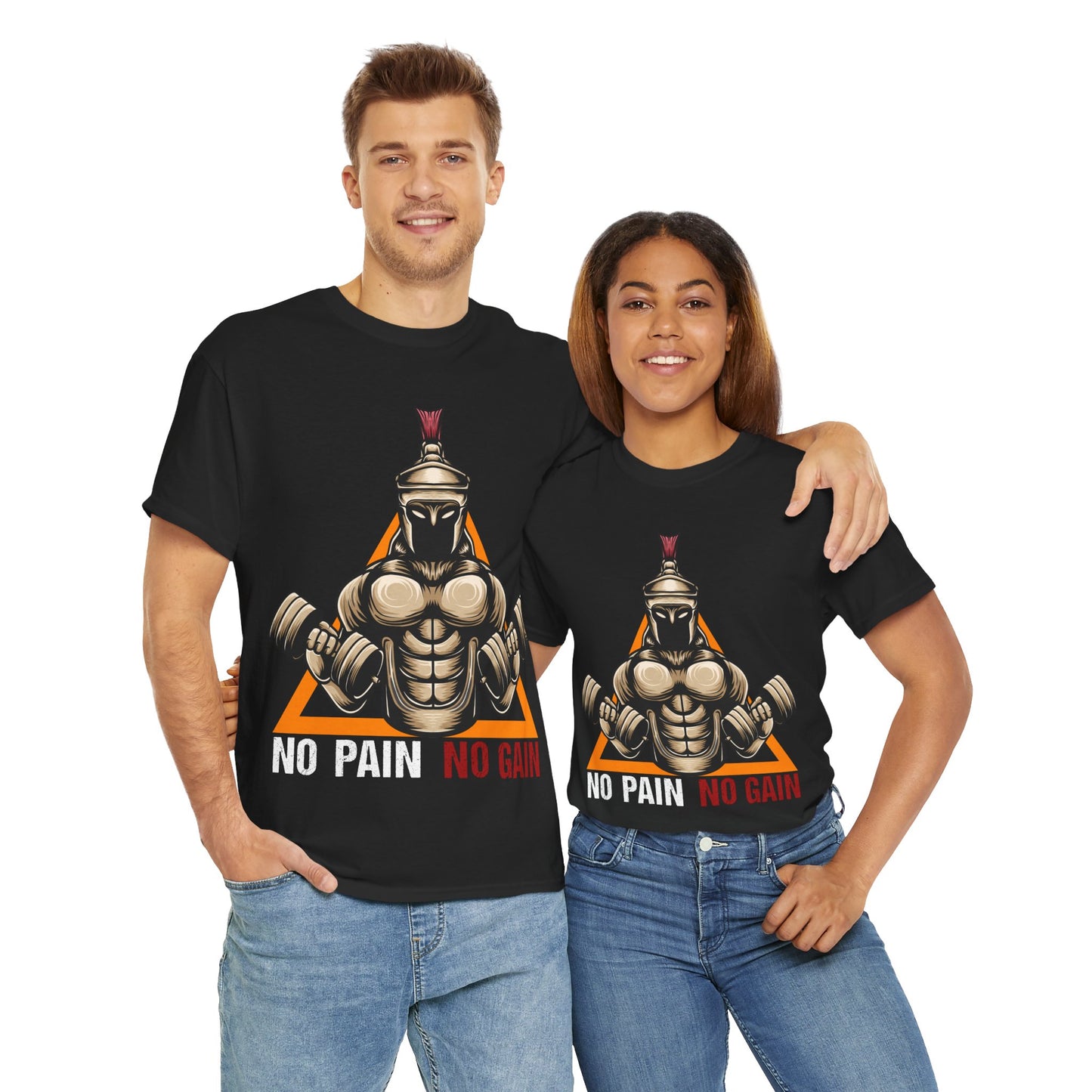 No Pain No Gain Unisex Heavy Cotton Tee