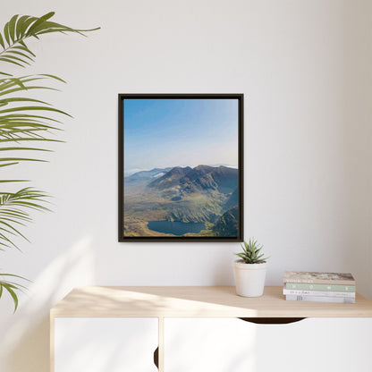 MacGillycuddy's Reeks Matte Canvas, Framed (Multi-color)