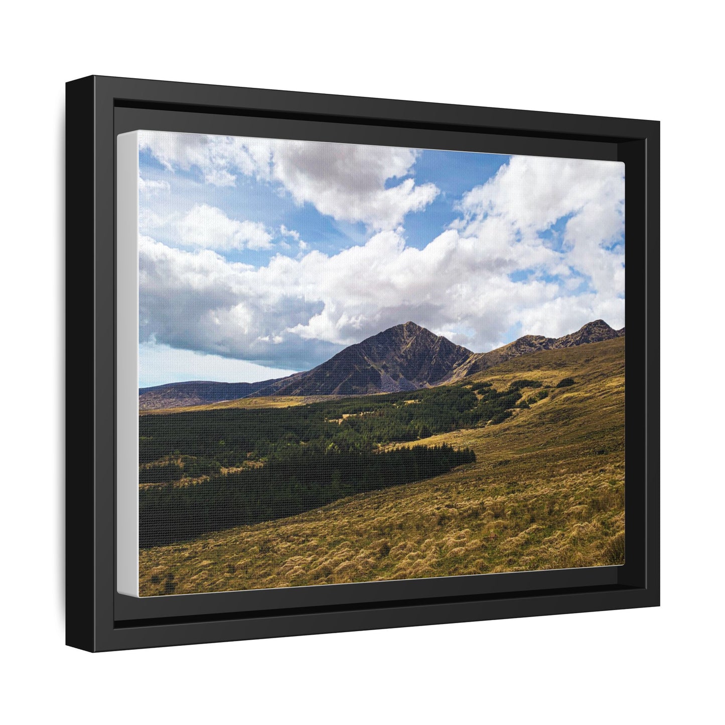 Mount Brandon Matte Canvas, Framed (Multi-color)