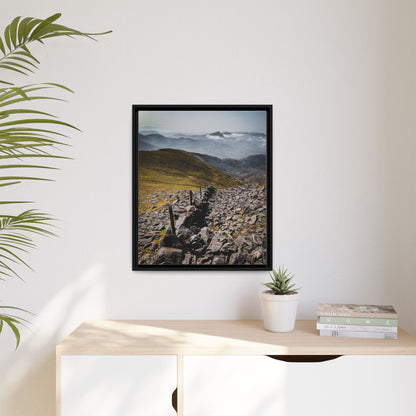 Wall Matte Canvas, Framed (Multi-color)