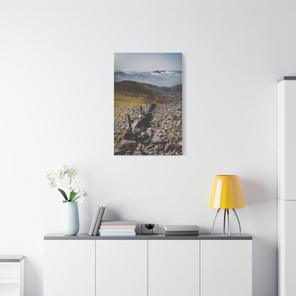 Wall in Mountains Matte Canvas, Stretched, 1.25"