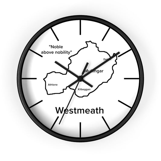 Westmeath County Wall Clock