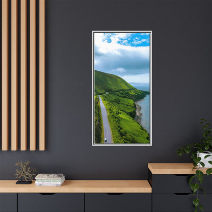 Ring of Kerry Drive Matte Canvas, Framed (Multi-color)