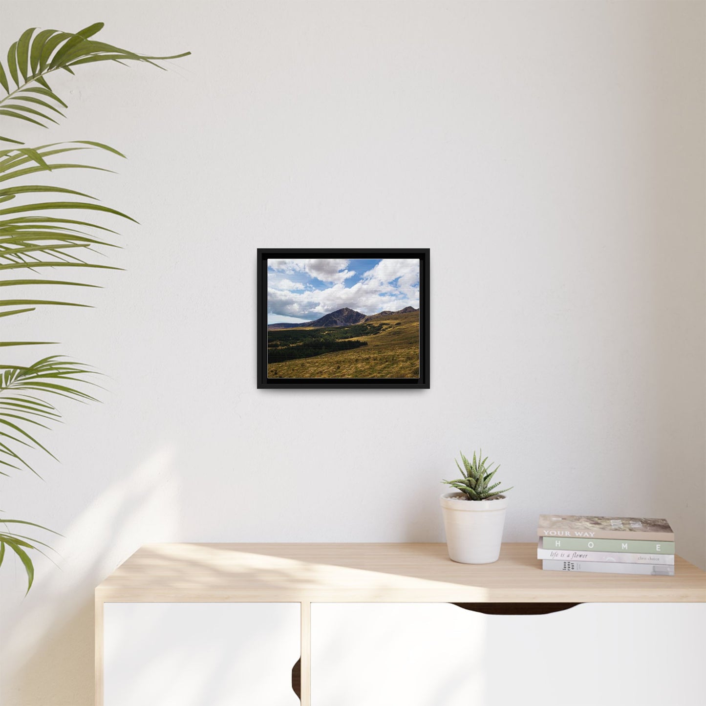 Mount Brandon Matte Canvas, Framed (Multi-color)