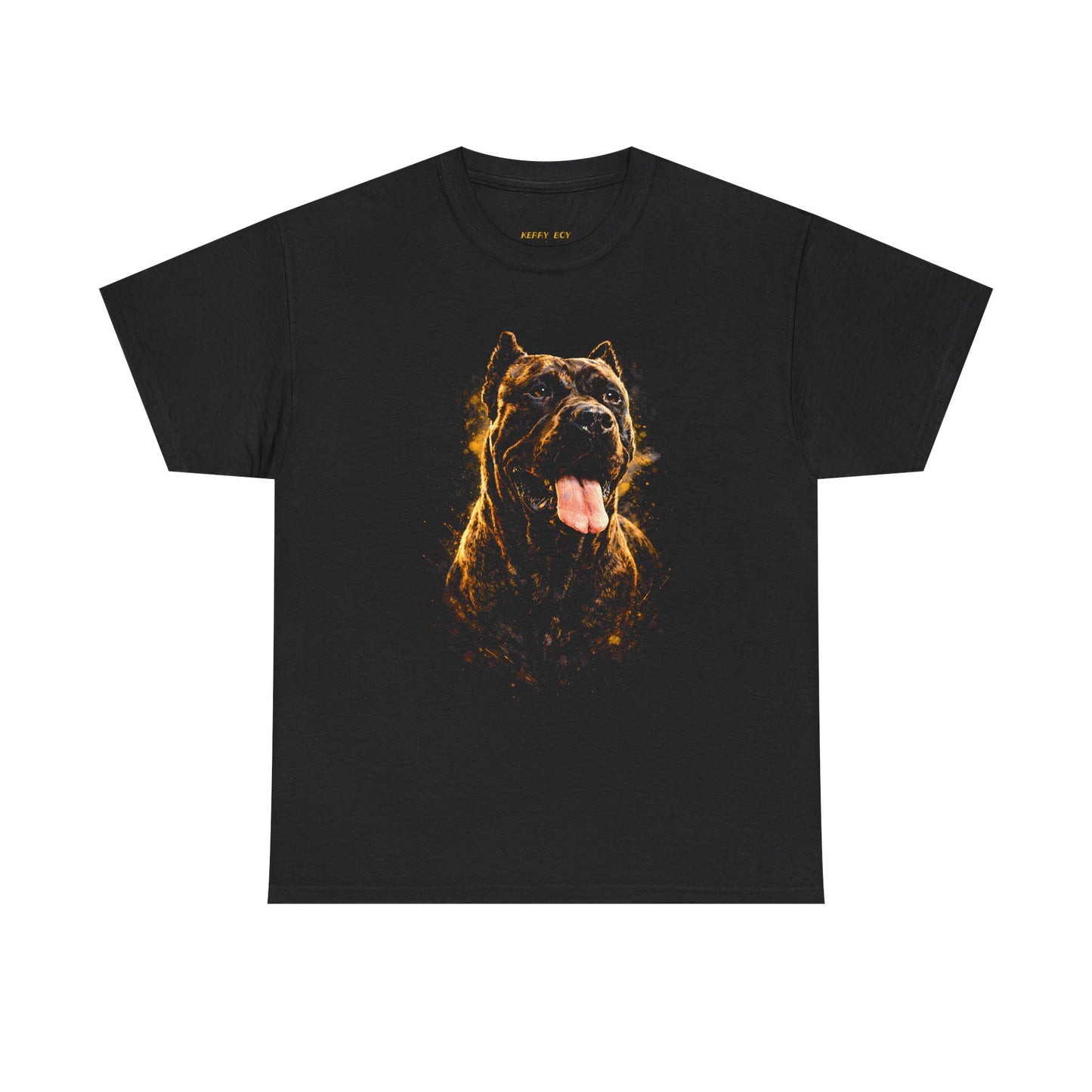 German Shepherd Flame Portrait T-Shirt