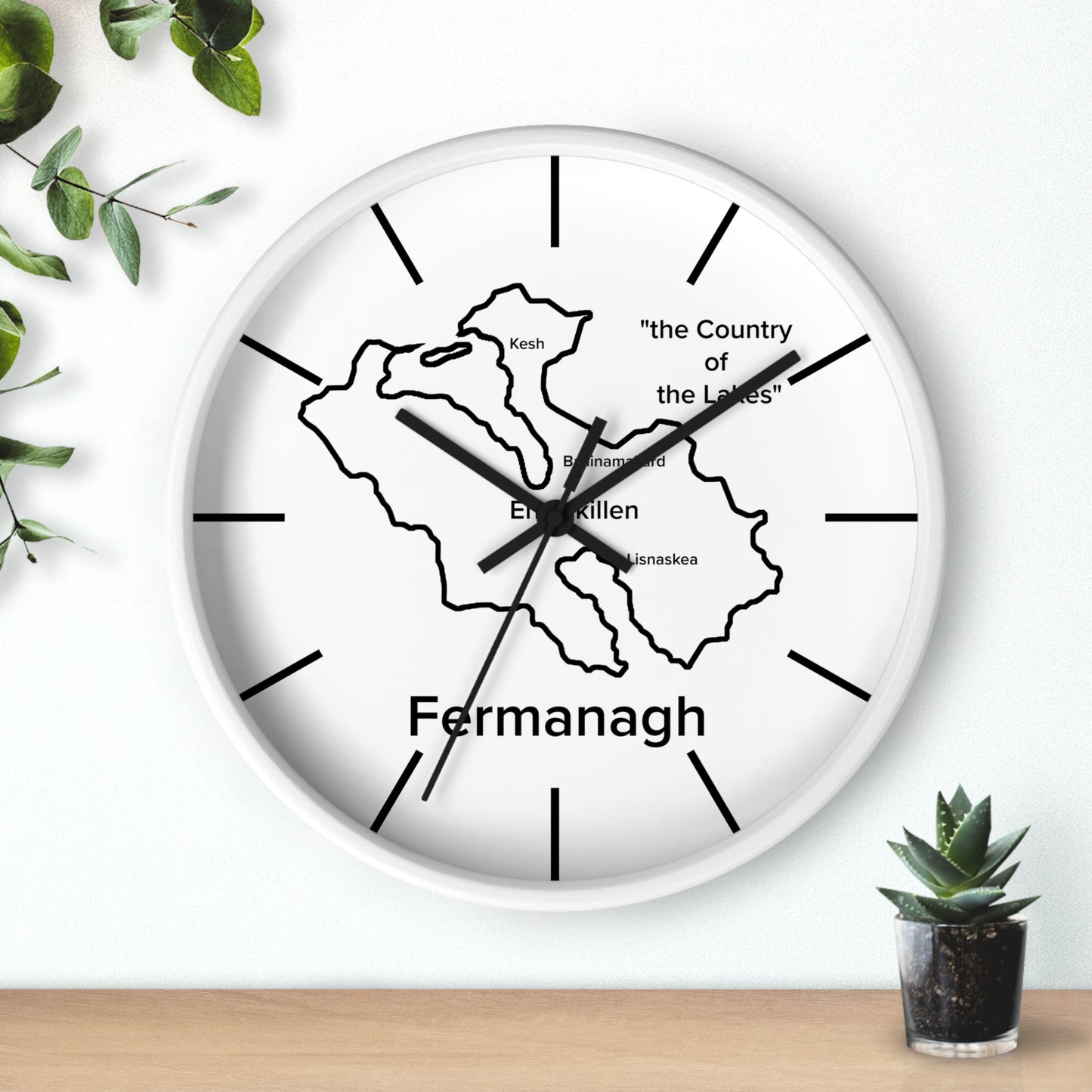 Fermanagh County Wall Clock