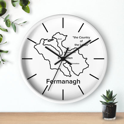 Fermanagh County Wall Clock