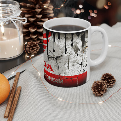 Honda The Power of Dreams Ceramic Coffee Cup - 11oz & 15oz