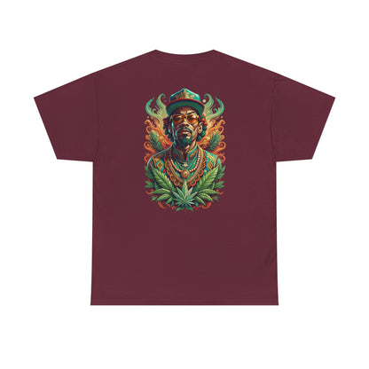 Reggae Lion Tee — Rasta Portrait Graphic T-Shirt