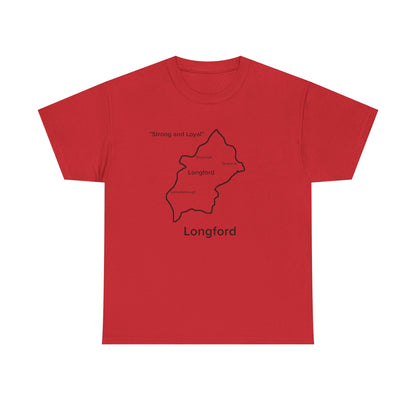 Longford Unisex Heavy Cotton Tee White Edition