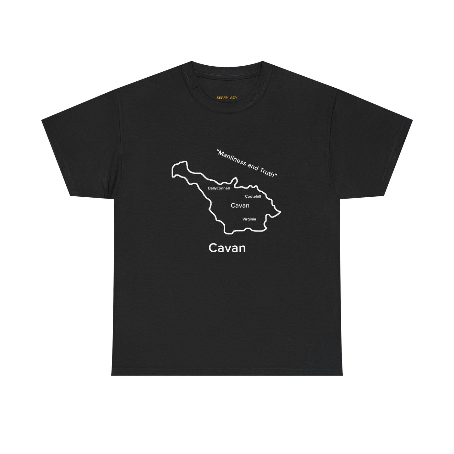 Cavan Unisex Heavy Cotton T-Shirt Black Edition