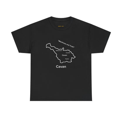 Cavan Unisex Heavy Cotton T-Shirt Black Edition