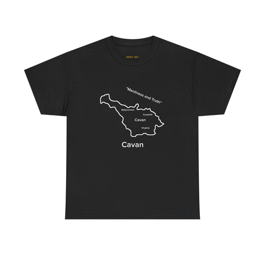 Cavan Unisex Heavy Cotton T-Shirt Black Edition