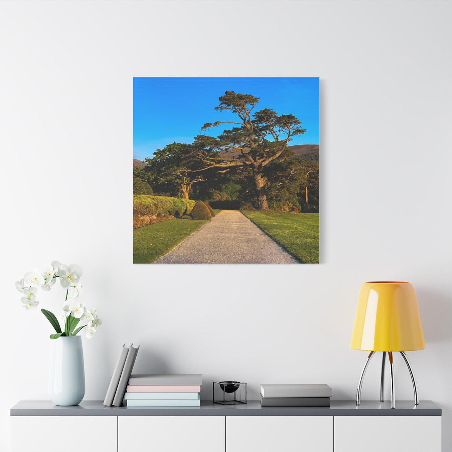 Muckross House Garden Matte Canvas, Stretched, 1.25"