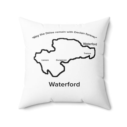 Waterford Spun Polyester Square Pillow White Edition 4 Sizes