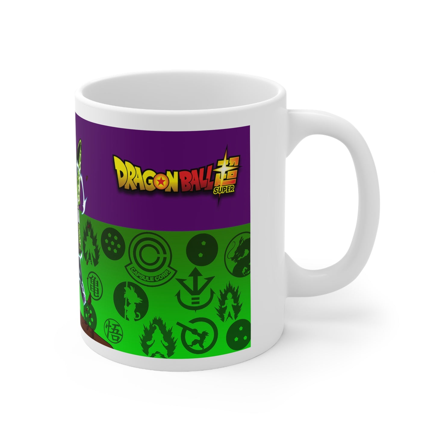 Dragon Ball Super Ceramic Coffee Mug - 11oz & 15oz, Anime Collectible