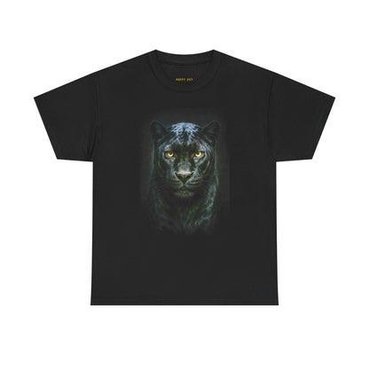 Black Panther Graphic Tee — Fierce Panther Face T‑Shirt