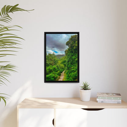 Torc Trail Matte Canvas, Framed (Multi-color)