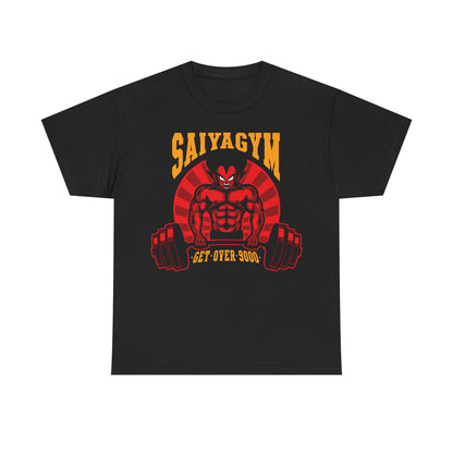 Saya Gym Black Unisex Heavy Cotton Tee