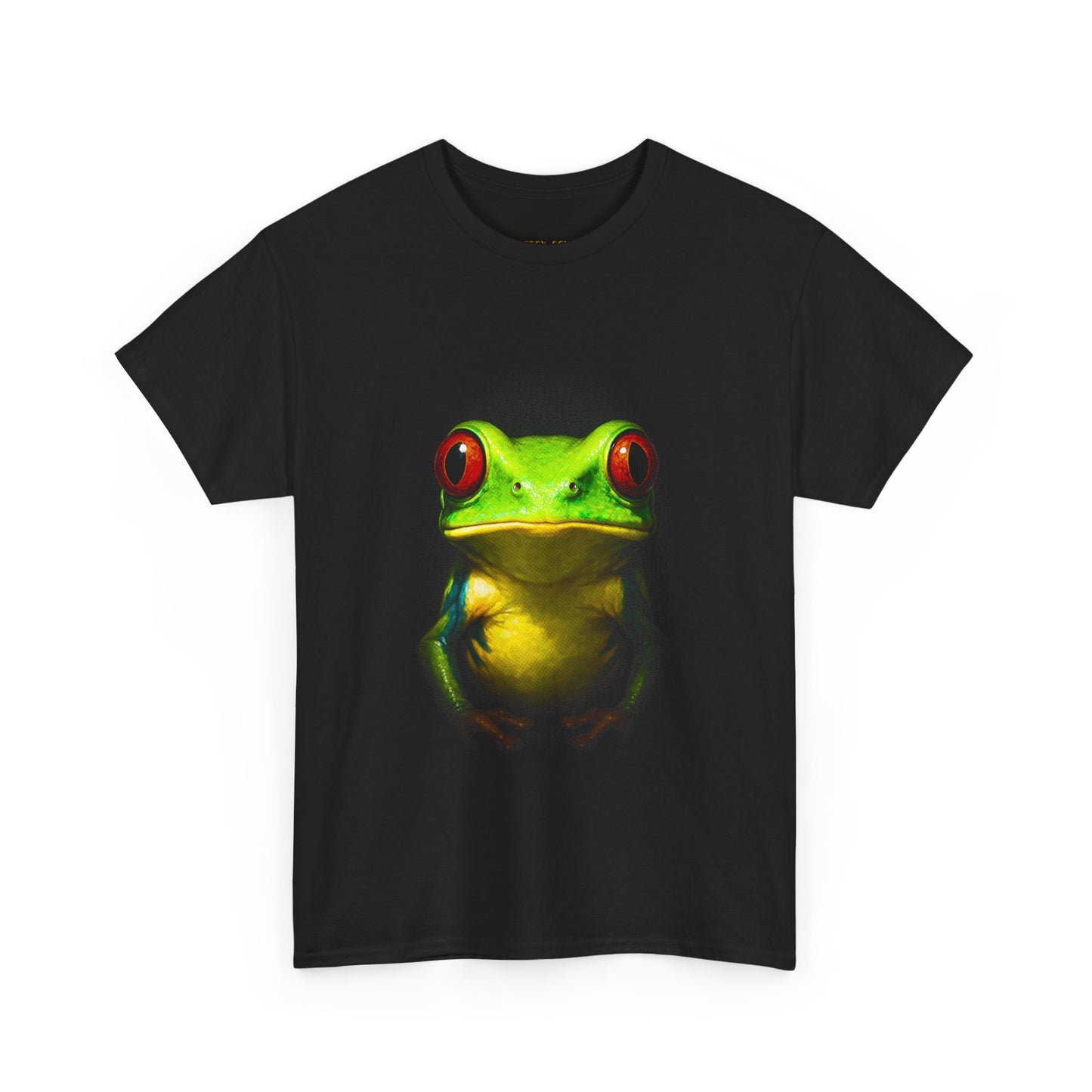 Red-Eyed Tree Frog Graphic Tee — Vibrant Tropical Frog Shirt
