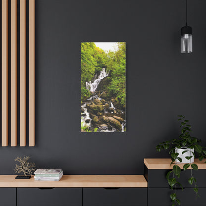 Torc waterfall Matte Canvas, Stretched, 1.25"