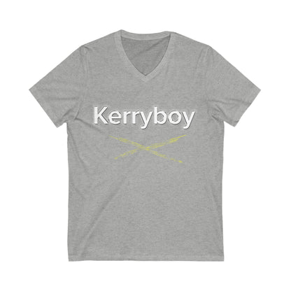 Kerry Boy Unisex Jersey Short Sleeve V-Neck Tee