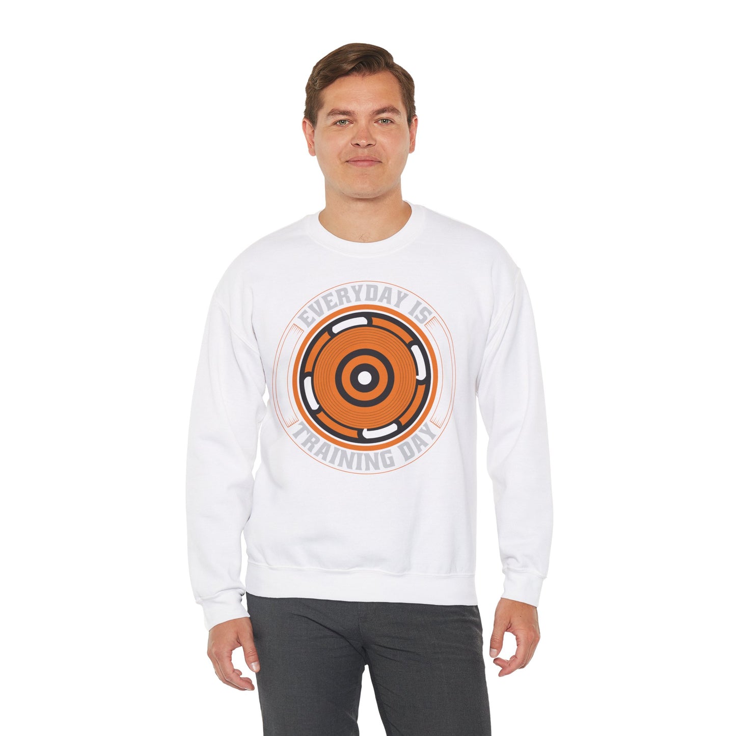"Everyday Is Training Day" Unisex Heavy Blend™ Crewneck Sweatshirt