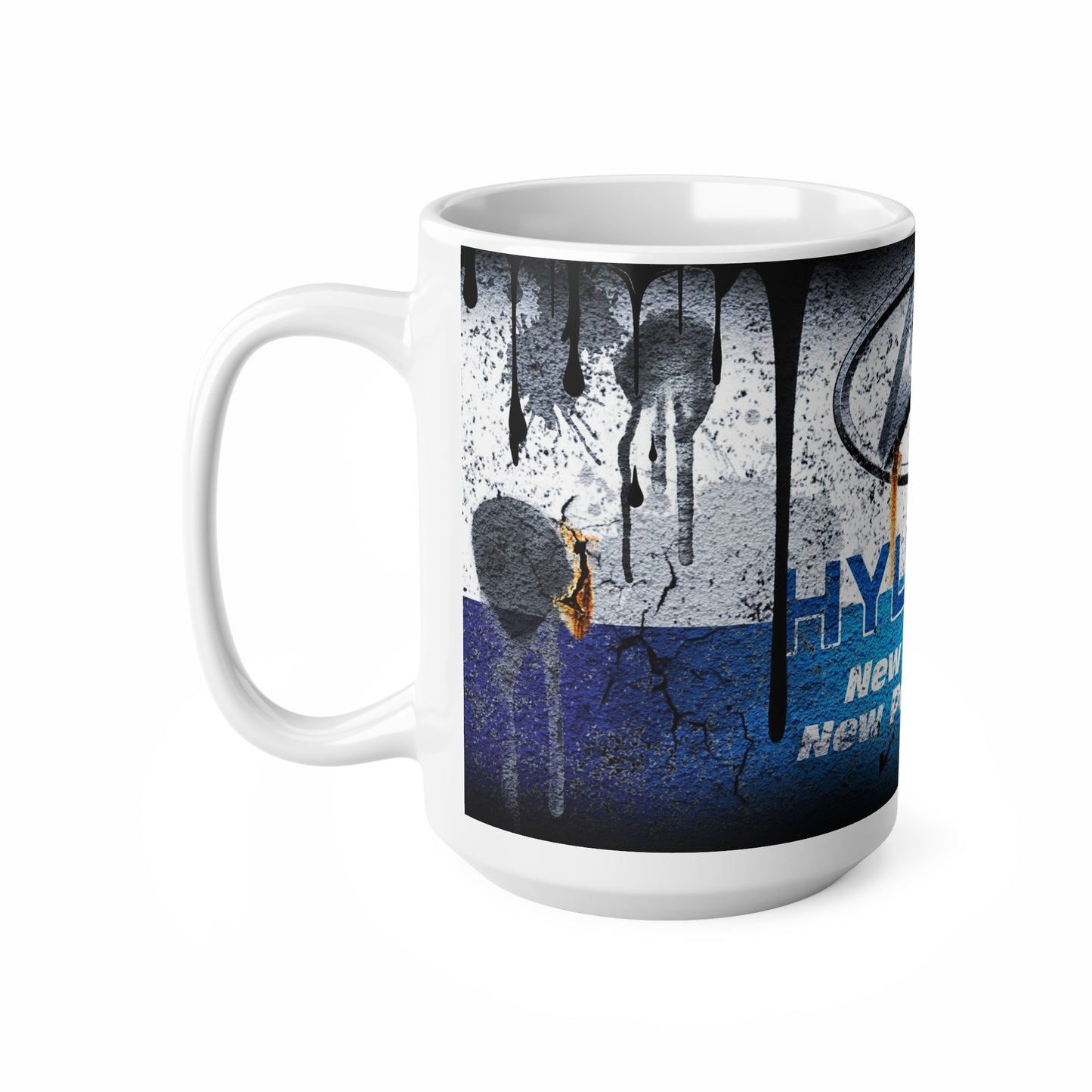 Hyundai Graffiti Ceramic Coffee Cup - 11oz & 15oz