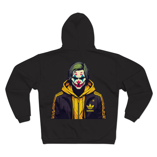 Waiting For You Unisex Hooded Zip Sweatshirt Joker Cool Hoodie