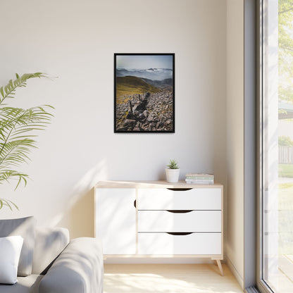 Wall Matte Canvas, Framed (Multi-color)