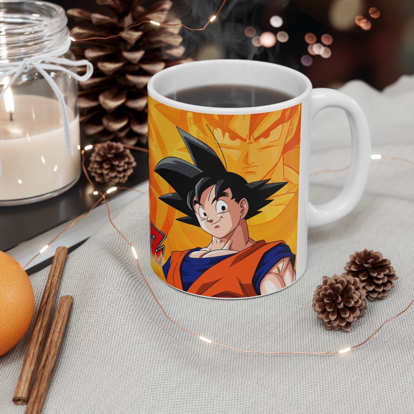 Dragon Ball Z Ceramic Coffee Cup - 11oz & 15oz Anime Mug for Fans