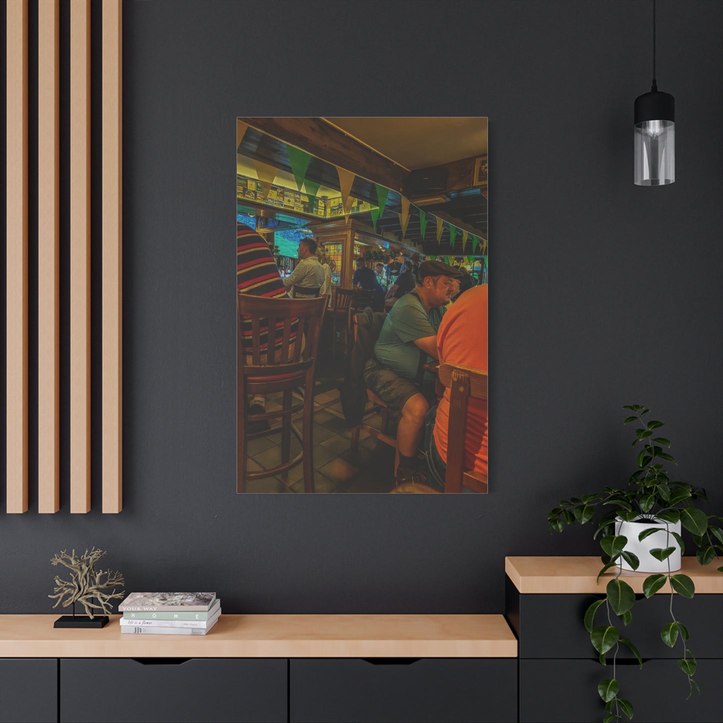 Irish Pub Matte Canvas, Stretched, 1.25"