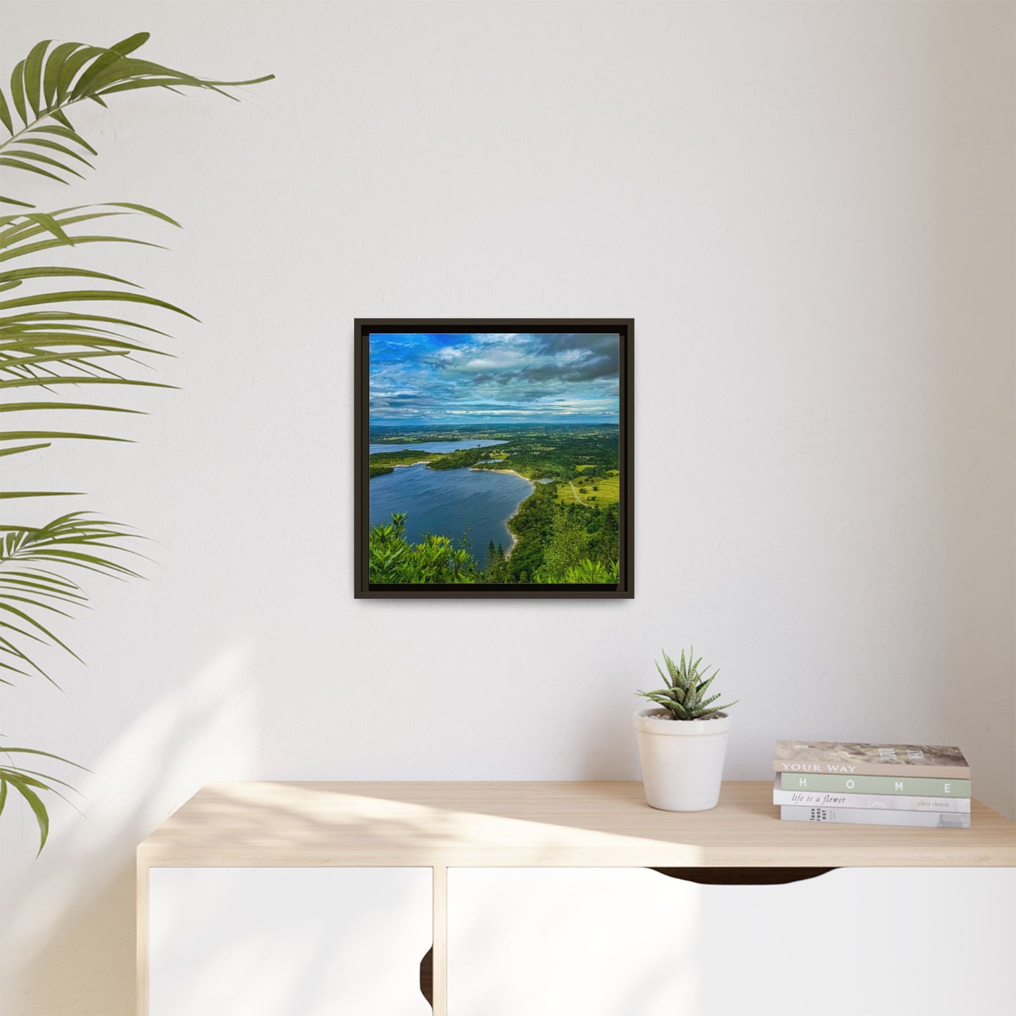 Killarney Trail 2 Matte Canvas, Framed (Multi-color)