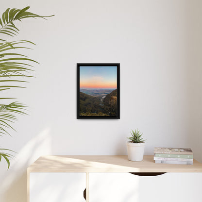 On The Way To Mount Brandon Matte Canvas, Framed (Multi-color)