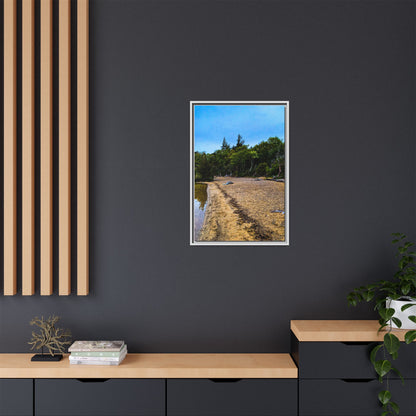 Killarney Beach Matte Canvas, Framed (Multi-color)