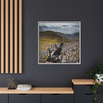 Wall Matte Canvas, Framed (Multi-color)