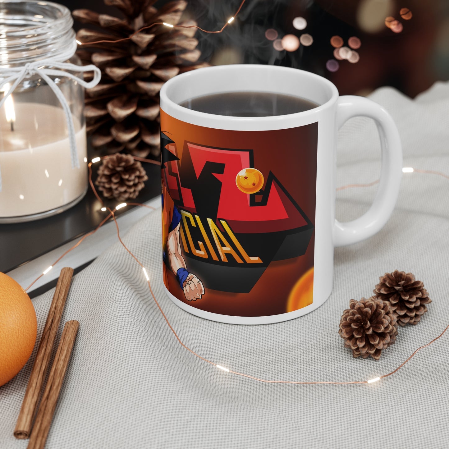 Dragon Ball Z Ceramic Coffee Cup - 11oz & 15oz | Anime Mug for Fans