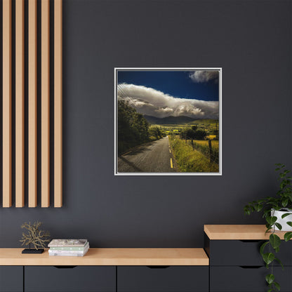 Somewhere In Kerry Matte Canvas, Framed (Multi-color)