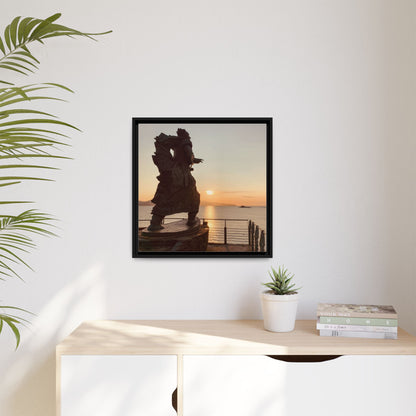 Fenit Matte Canvas, Framed (Multi-color)