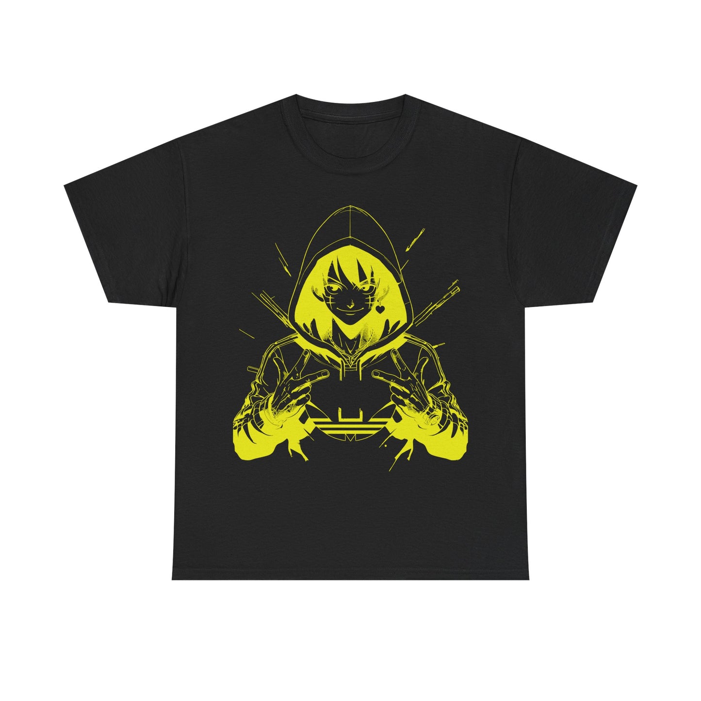 Calmness Unisex Heavy Cotton Tee Yellow