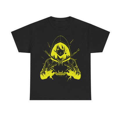 Calmness Unisex Heavy Cotton Tee Yellow