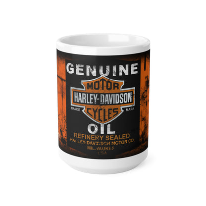 Harley-Davidson Vintage Coffee Mug - 11oz & 15oz - Perfect Gift for Bikers