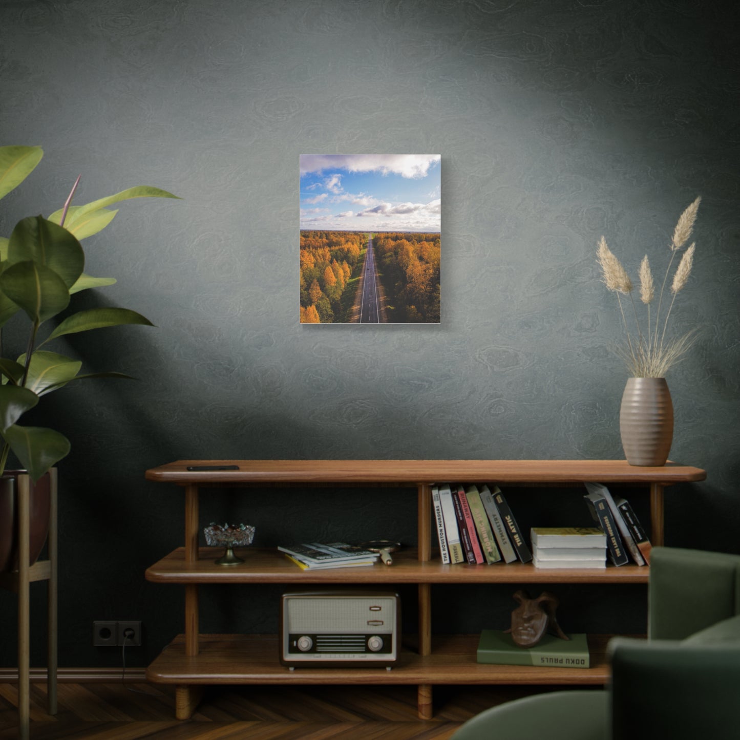 Somewhere in Lithuania Matte Canvas, Stretched, 1.25"