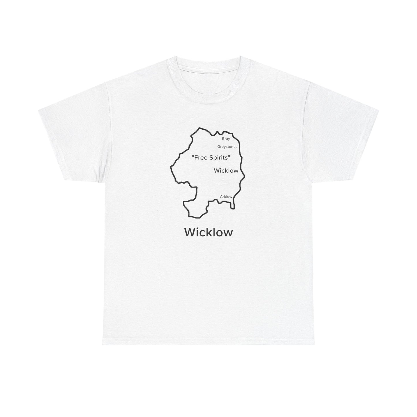 Wicklow Unisex Heavy Cotton Tee White Edition