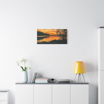 SunSet in Kerry Matte Canvas, Stretched, 1.25"