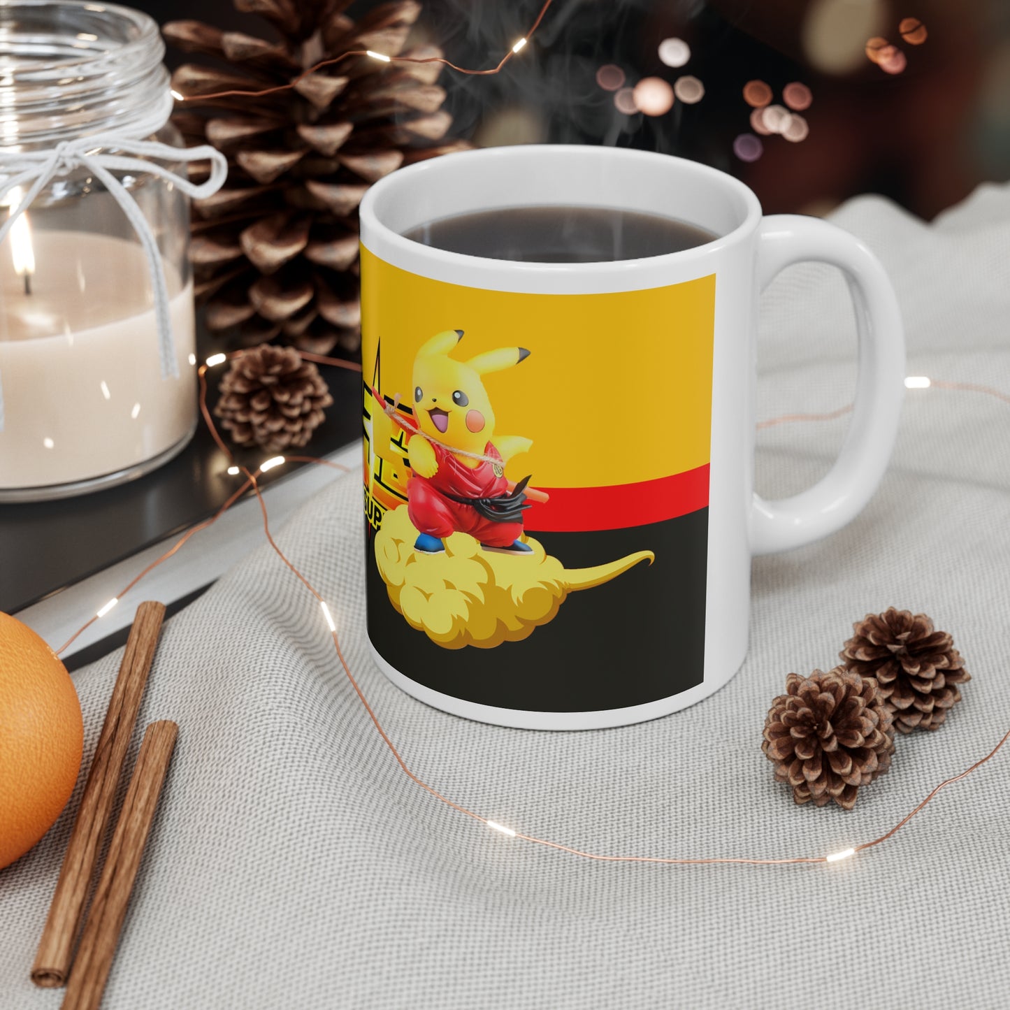 Dragon Ball Inspired Ceramic Coffee Cups - 11oz & 15oz - Perfect for Fans!