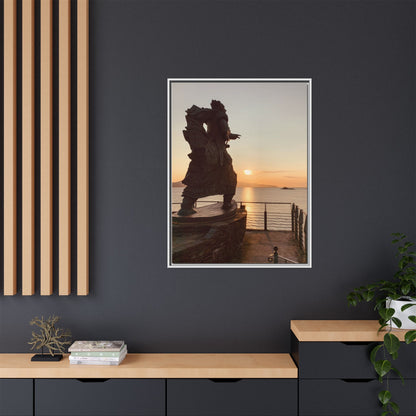 Fenit Matte Canvas, Framed (Multi-color)