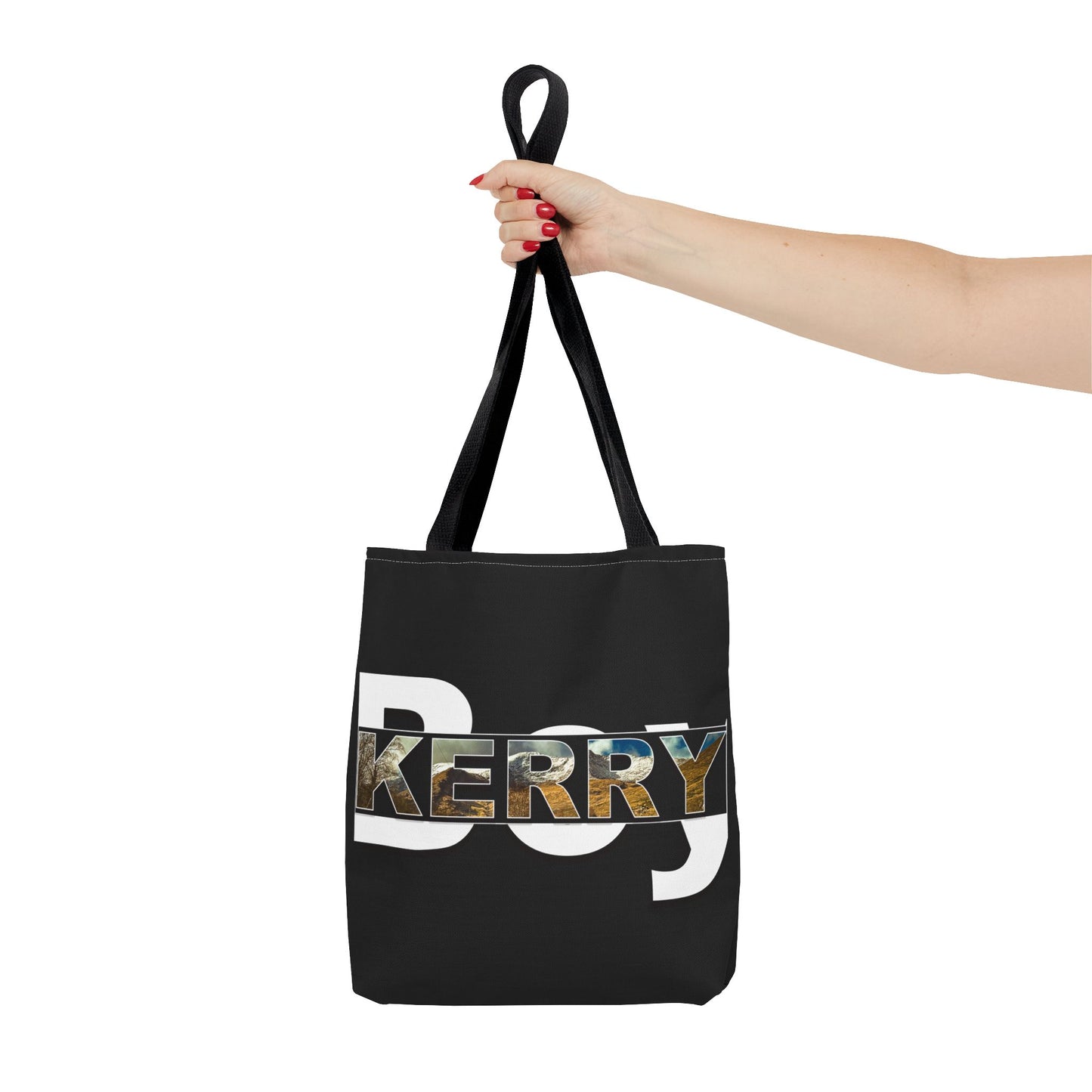 Kerry Boy black Tote Bag (AOP)